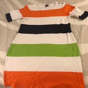 Nautica striped t-shirt dress